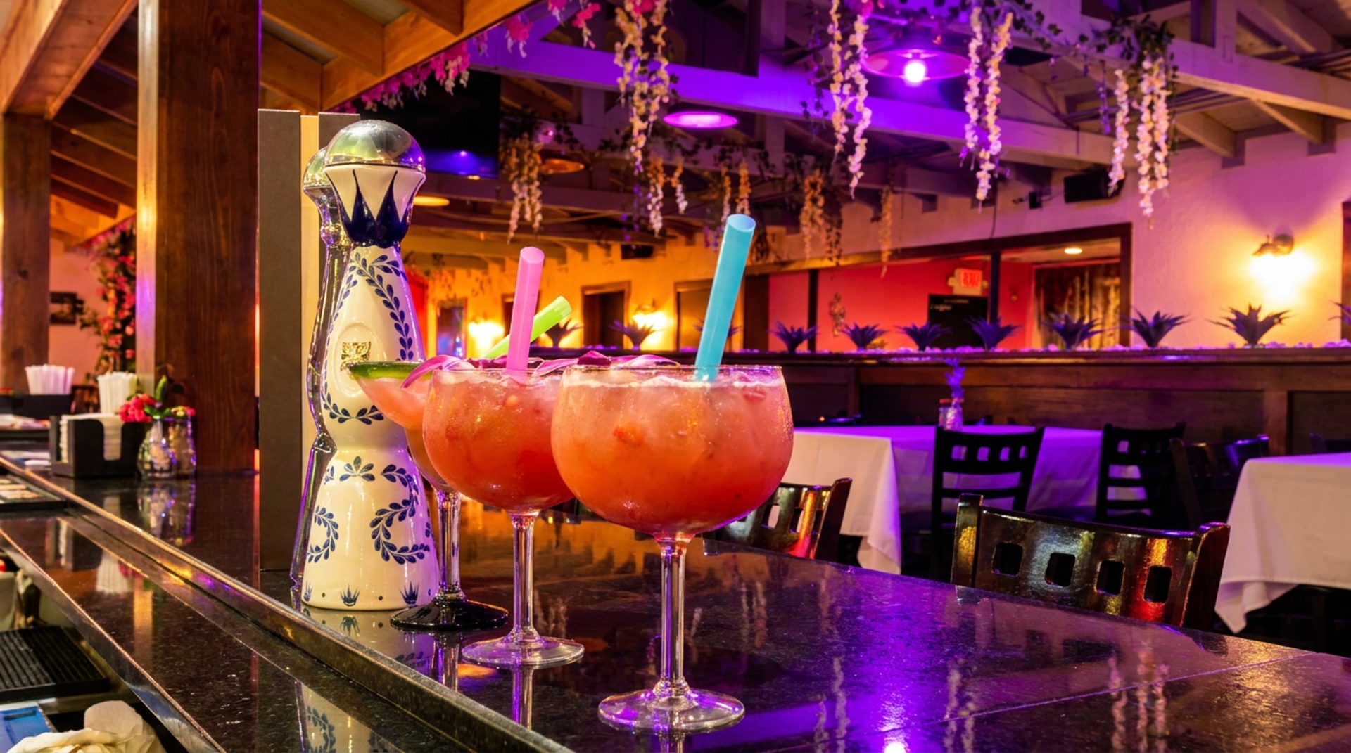 The bar: signatures and premium pours